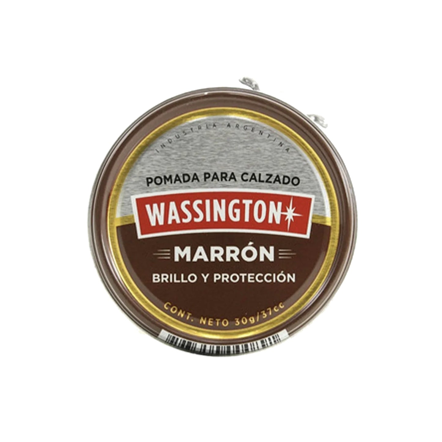Pomada Para Zapatos Marrón Wassington N°3 30 G