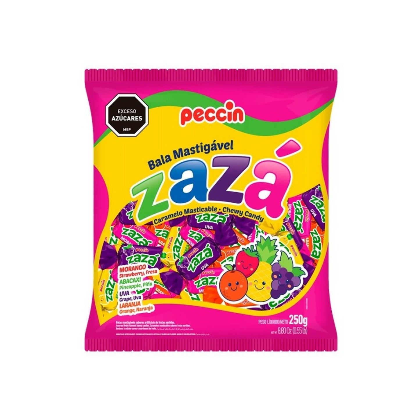 Caramelos Masticables Surtidos Zaza 250 G