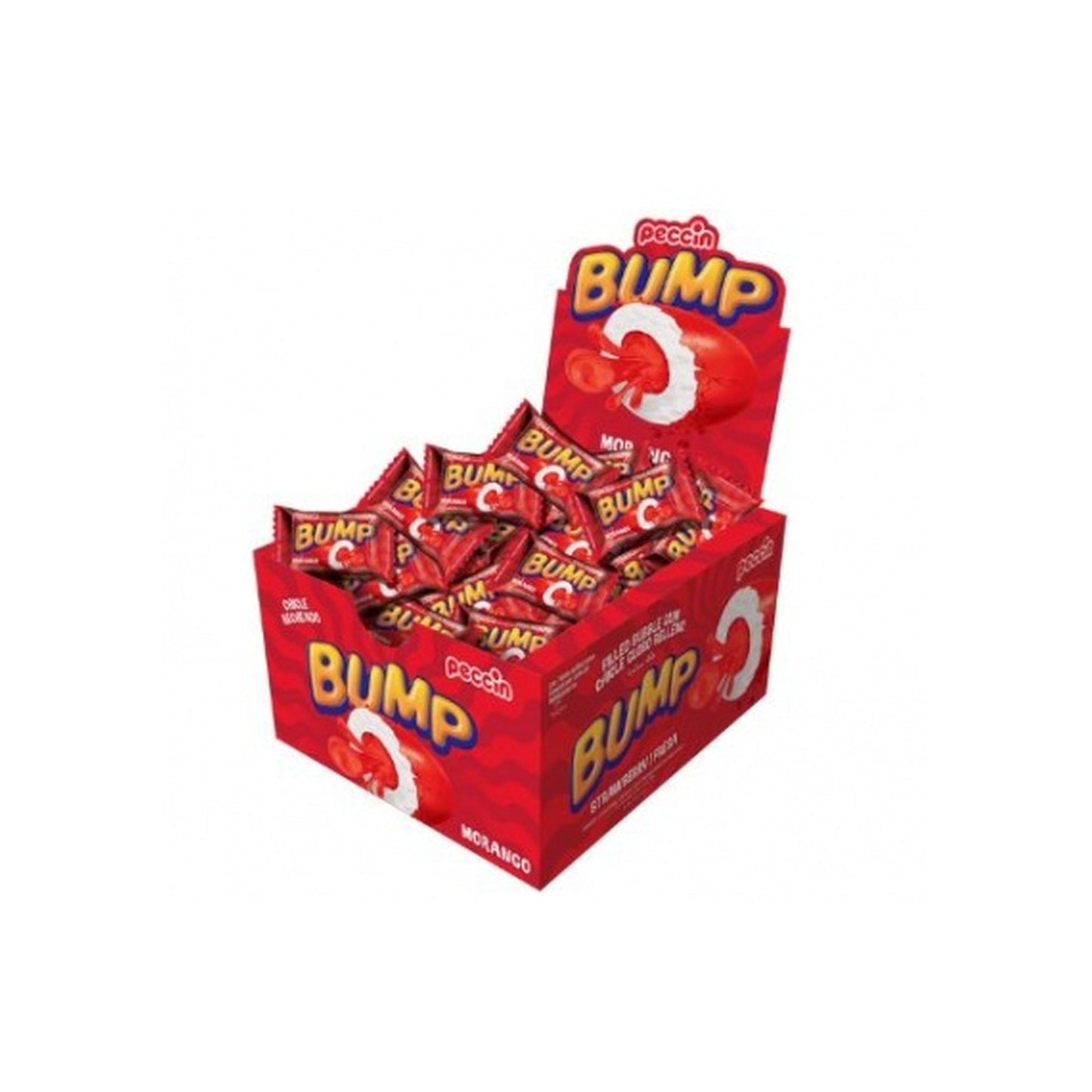 Chicle Bump Caja 40 Unidades Frutilla