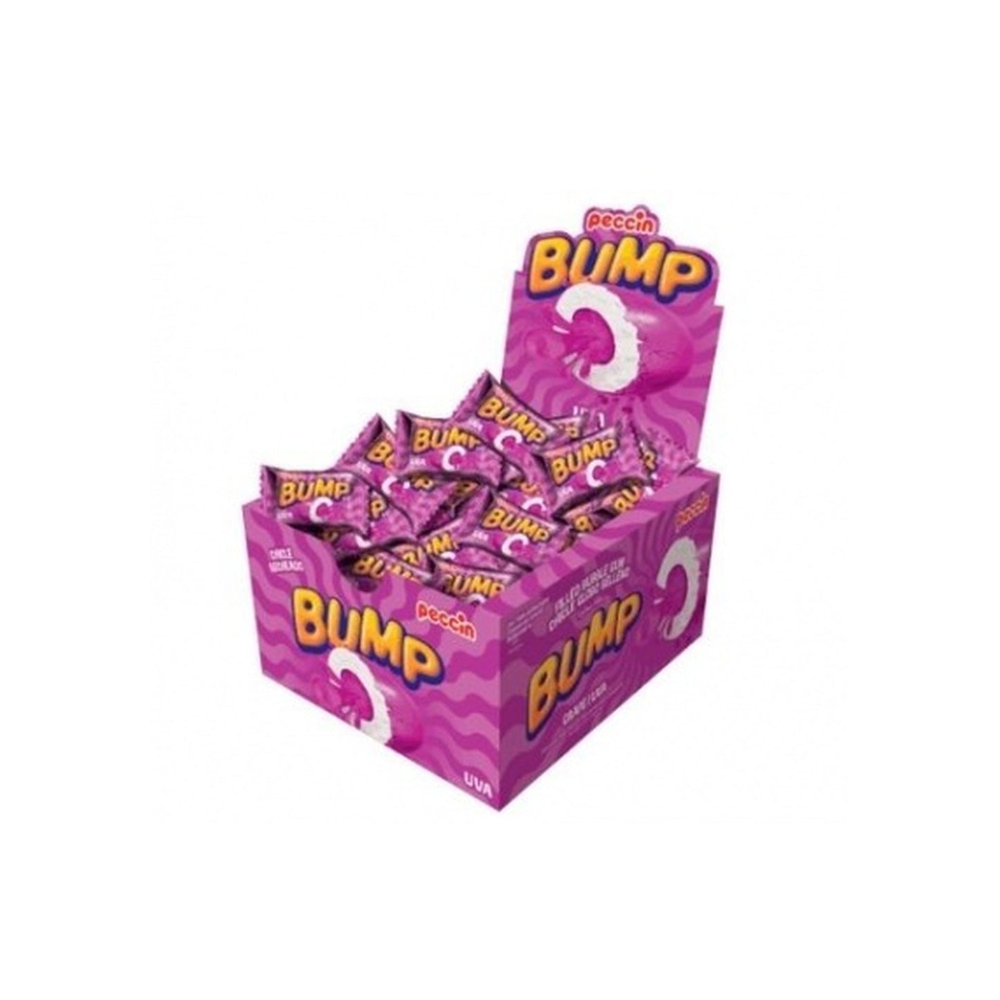 Chicle Bump Caja 40 Unidades Uva
