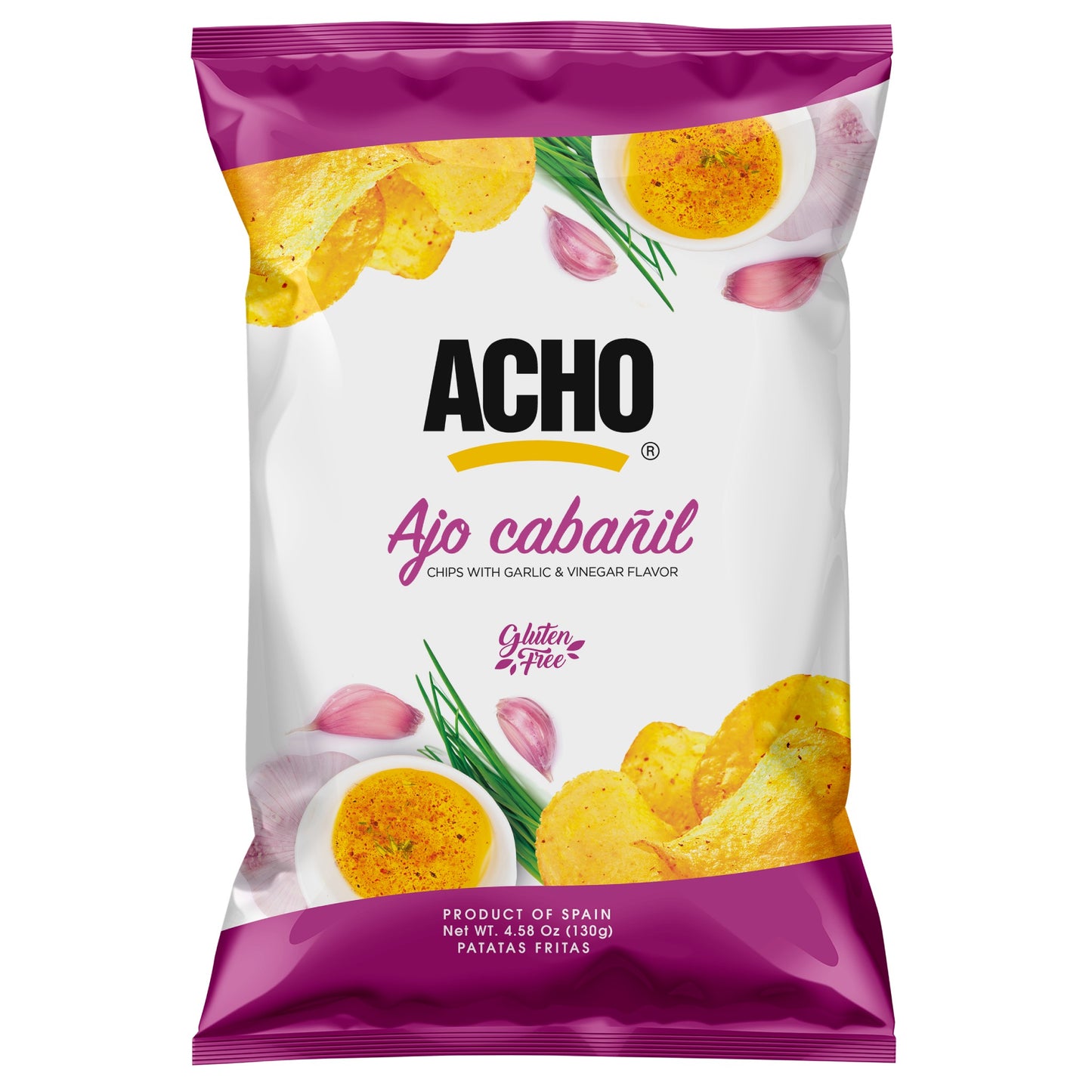 Papas Fritas Acho 130 G Gluten Free Ajo Cabañil