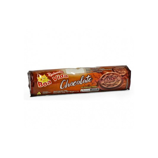 Galletas Rellenas Boa Vida Juvis 100 G Chocolate