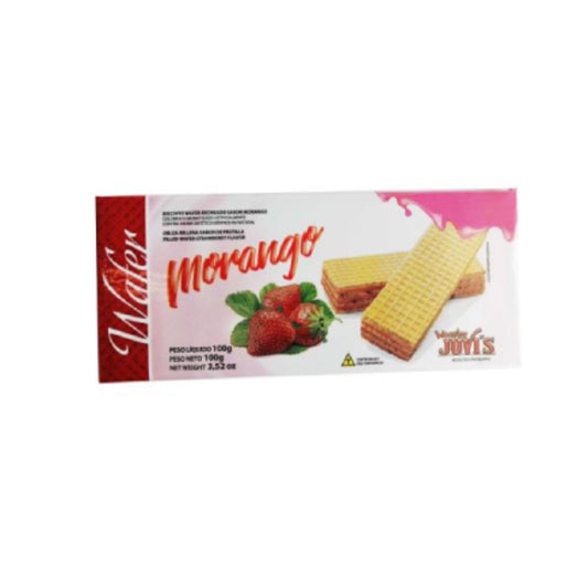Waffle Relleno Juvis  Frutilla 80 G