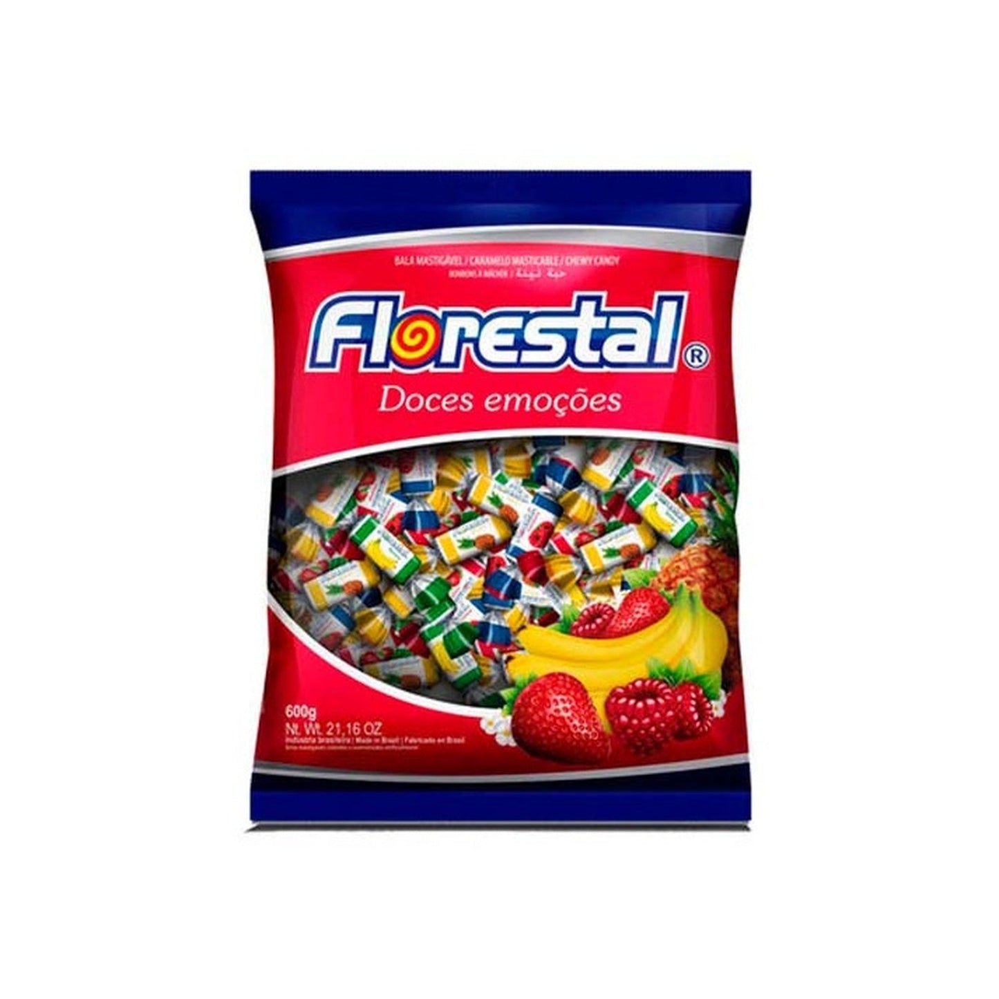 Caramelo Masticable Florestal Frutal 500 G