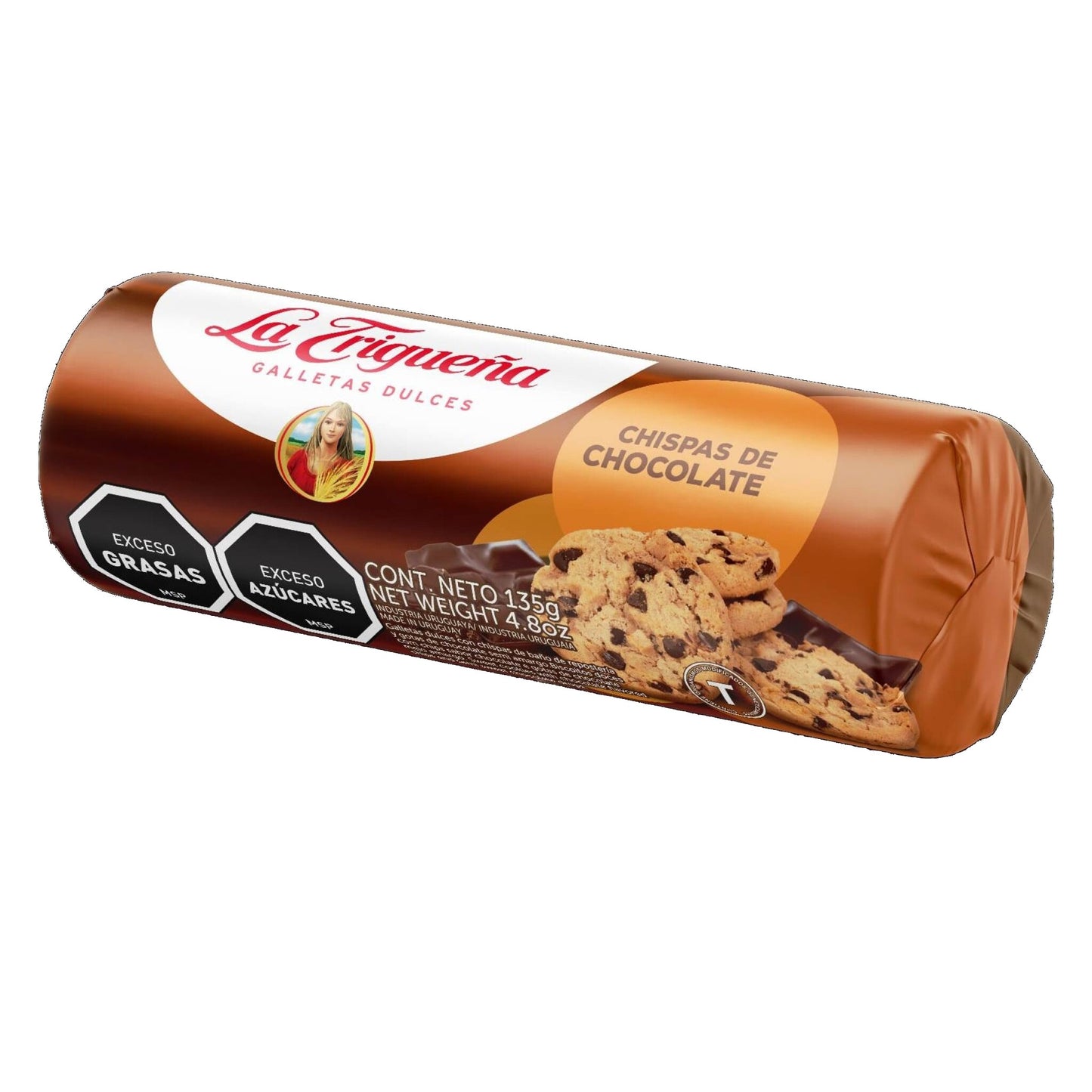 Galletas Dulces La Trigueña Con Chispas De Chocolate 135 G