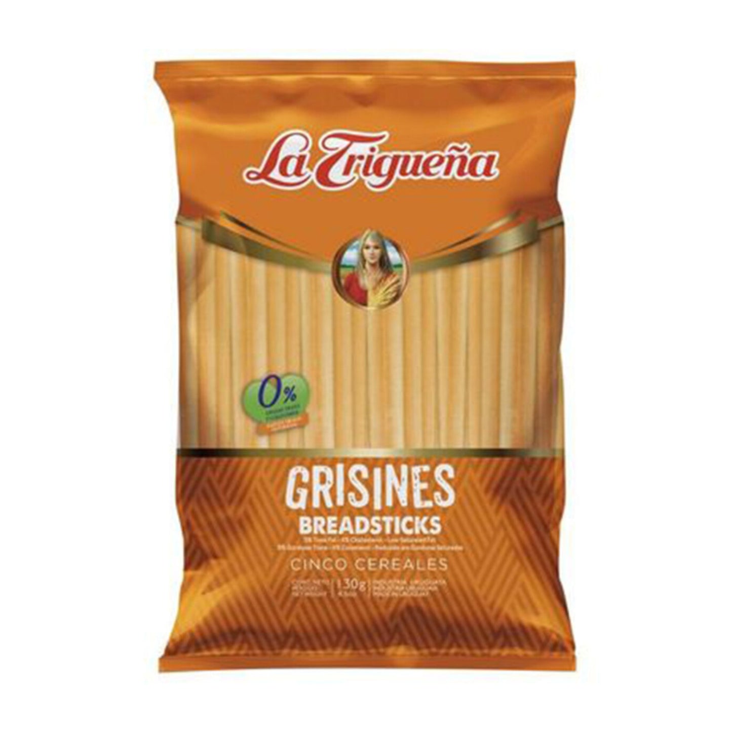 Grisines La Trigueña Cinco Cereales 130 G