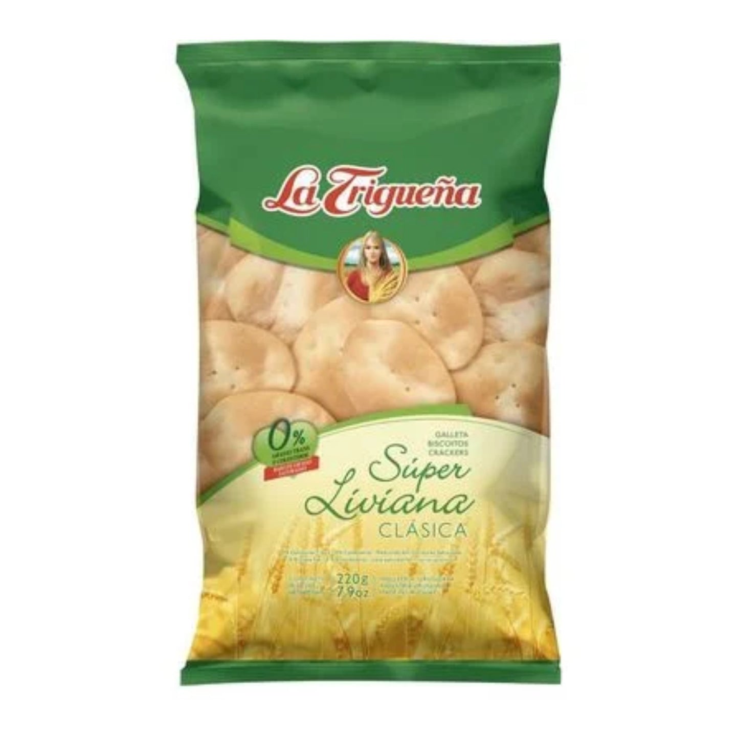 Galletas La Trigueña Super Liviana Clásica 220 G