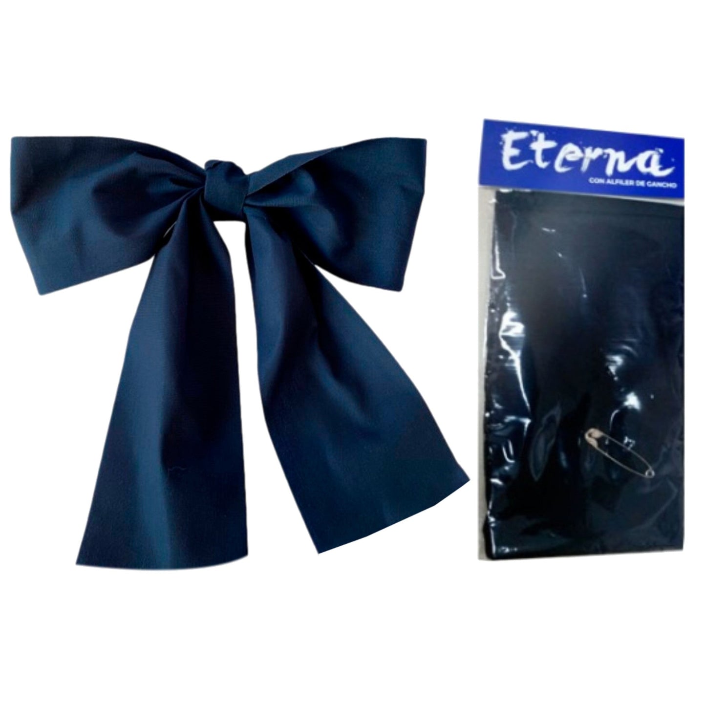 Moña Escolar 1.25 Mts Eterna Con Alfiler De Gancho Gratis