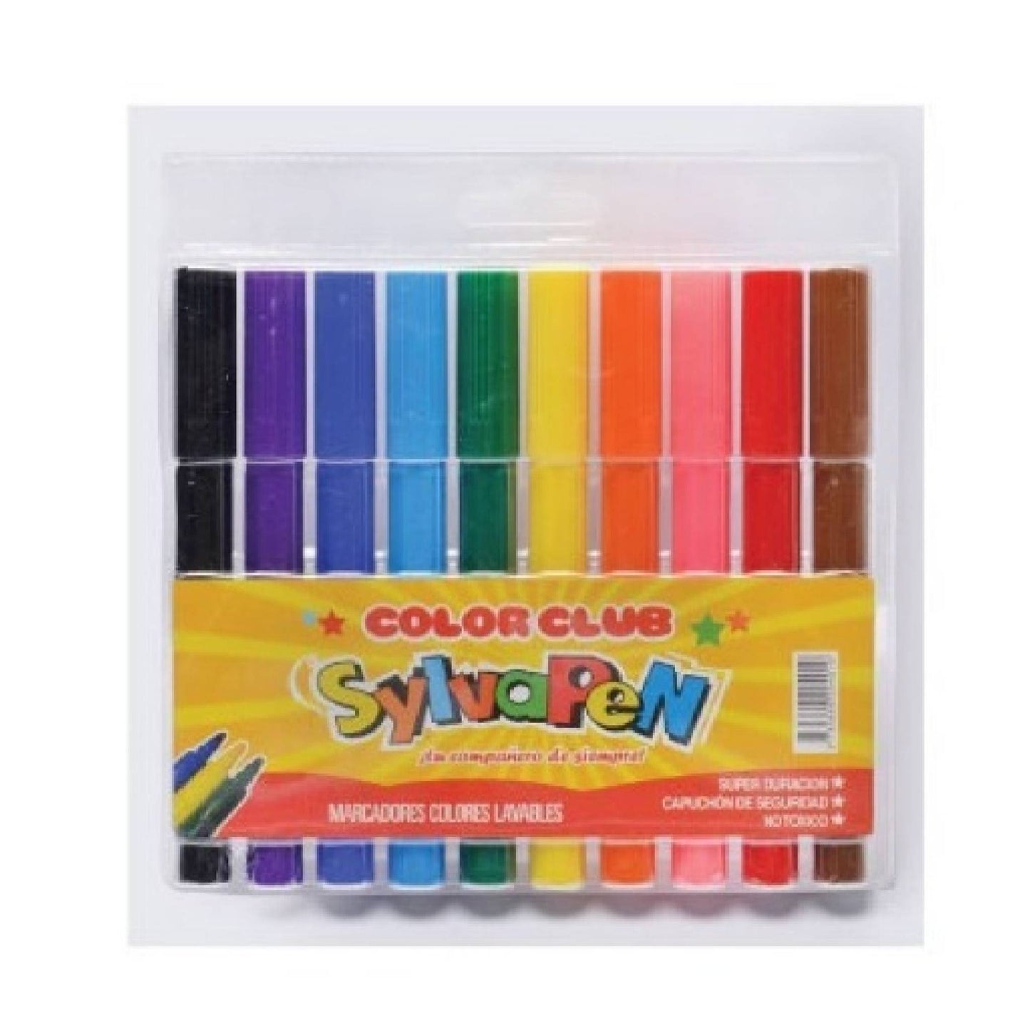 Marcador Sylvapen Grueso X 10 Lavables