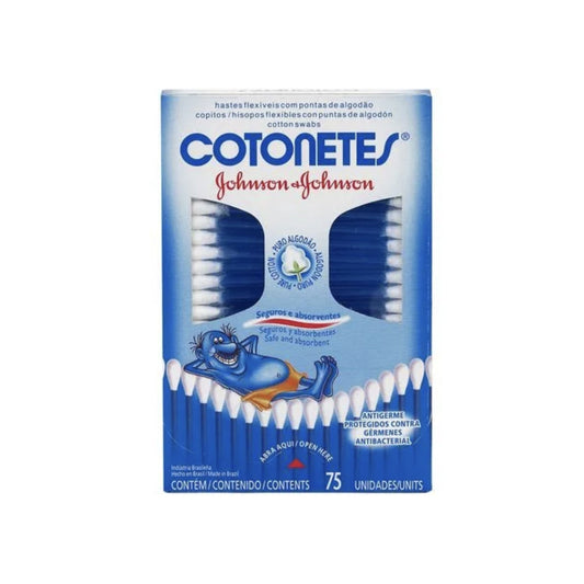 Cotonetes Johnson & Johnson 75 Unidades