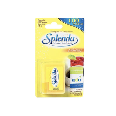 Splenda 100 Tabletas