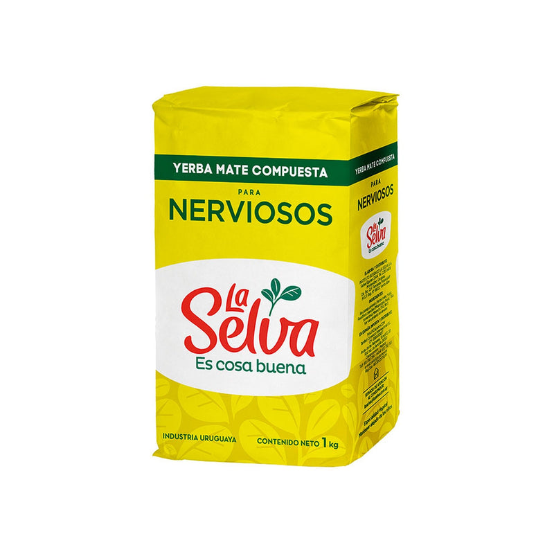 Yerba Mate Nerviosos La Selva 1 Kg