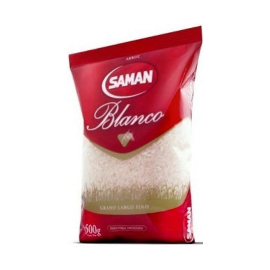 Arroz Saman Blanco 500 Grs.