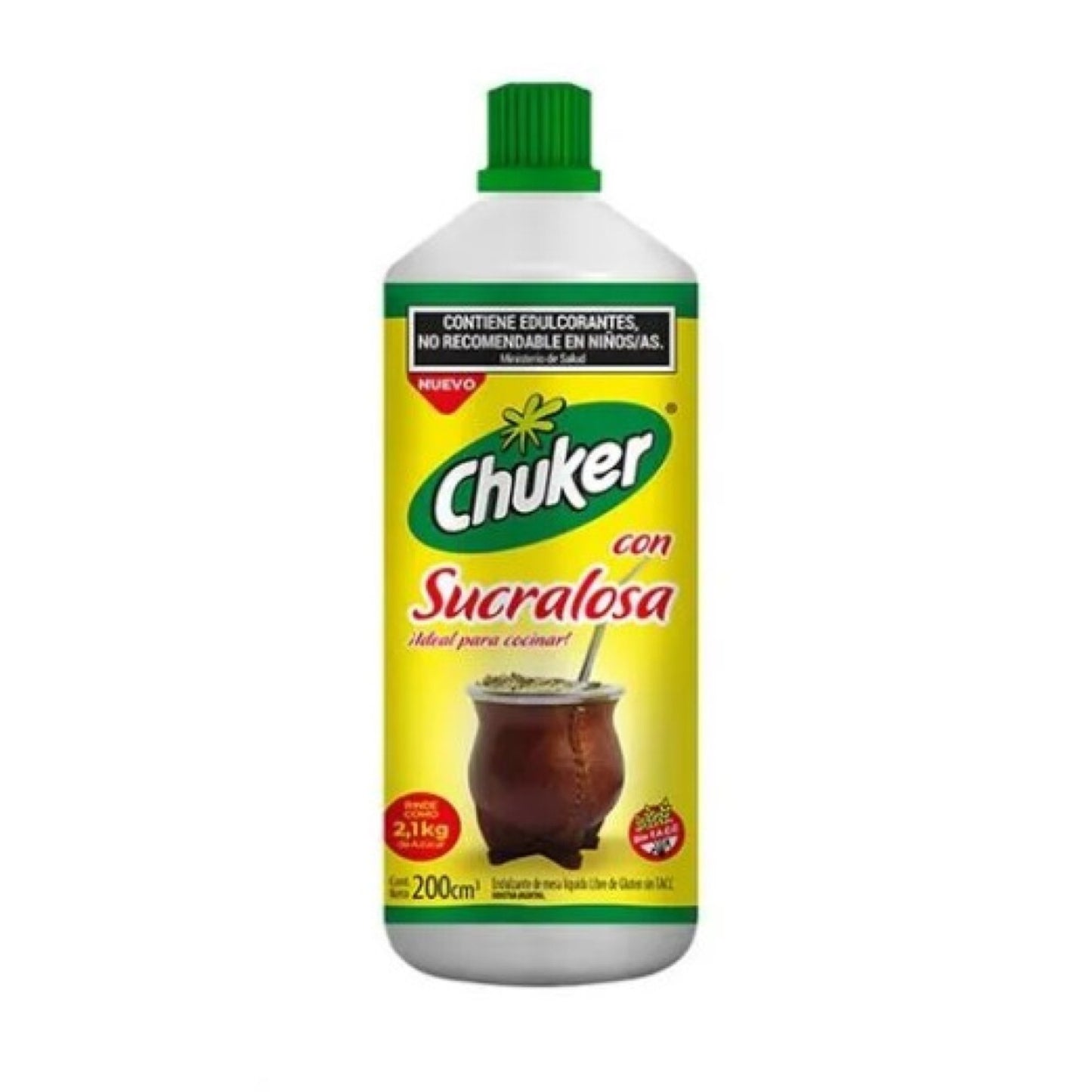 Edulcorante Liquido Chuker Con Sucralosa 250 Cc