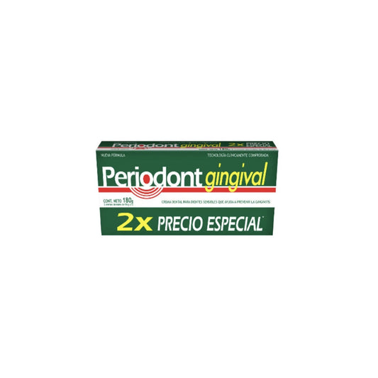 Crema Dental Periodont Gingival 90 G Pack X 2