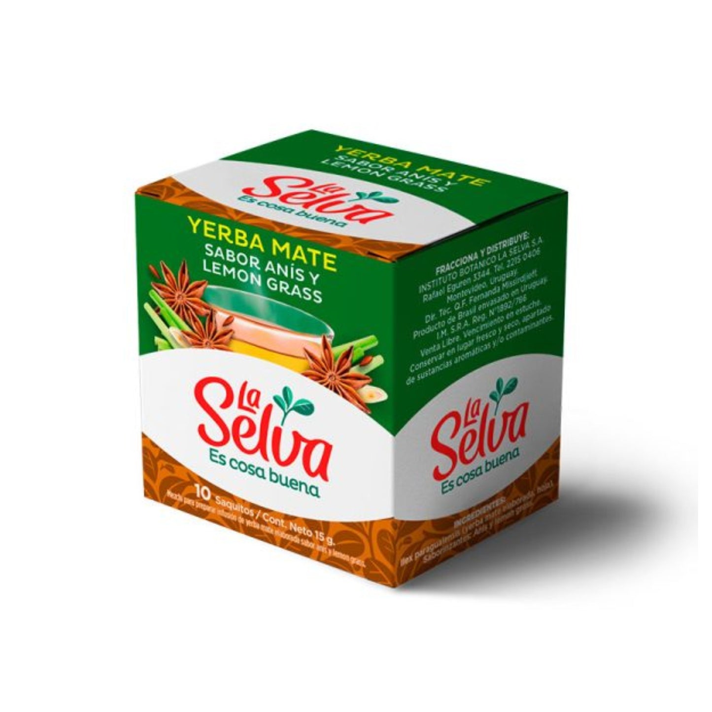 Té La Selva Yerba Mate 10 Sobres