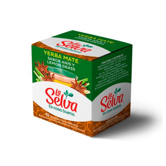 Té La Selva Yerba Mate 10 Sobres