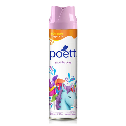 Desodorante Poett Aerosol Espiritu Play 360 Ml