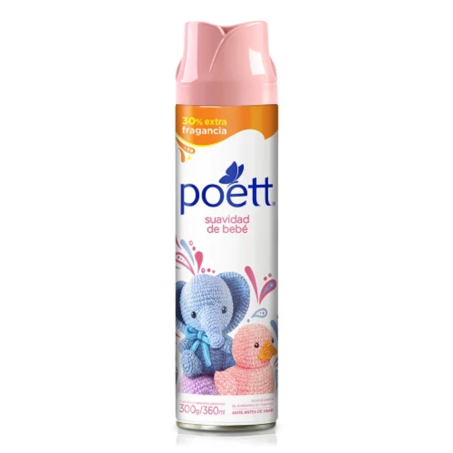 Desodorante Poett Aerosol Suavidad De Bebe 360 Ml