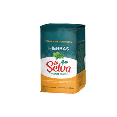Yerba Compuesta Especial Con Hierbas La Selva 500 G