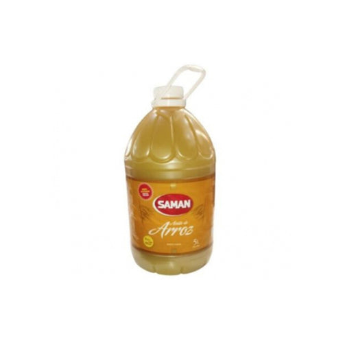 Aceite De Arroz Fritador Saman 5 Litros