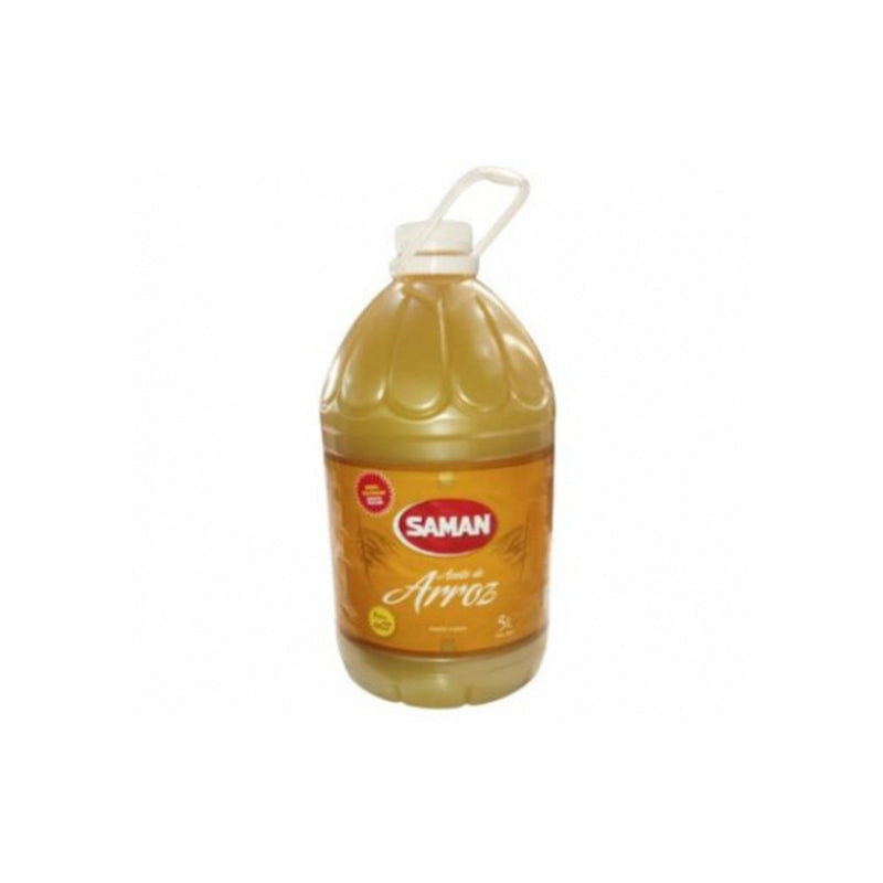 Aceite De Arroz Fritador Saman 5 Litros