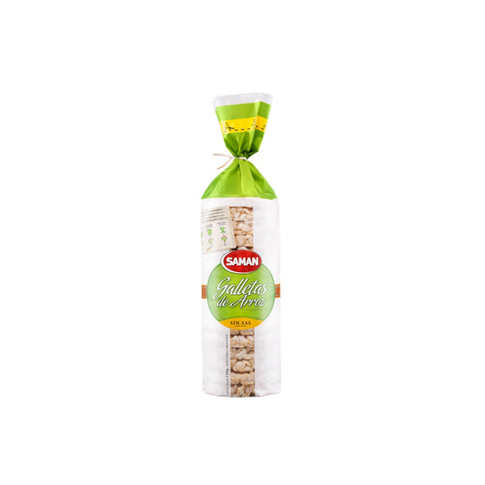 Galleta De Arroz Saman Sin Sal 150 G