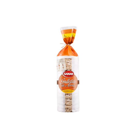 Galleta De Arroz Integral Saman Clásica 150 G