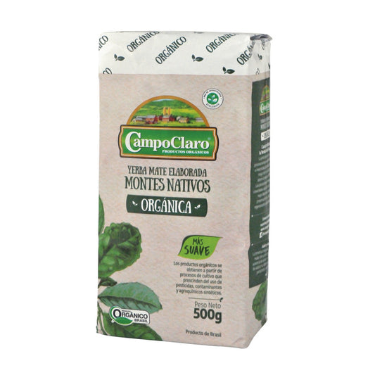 Yerba Campo Claro Orgánica Suave Montes Nativos 500 G