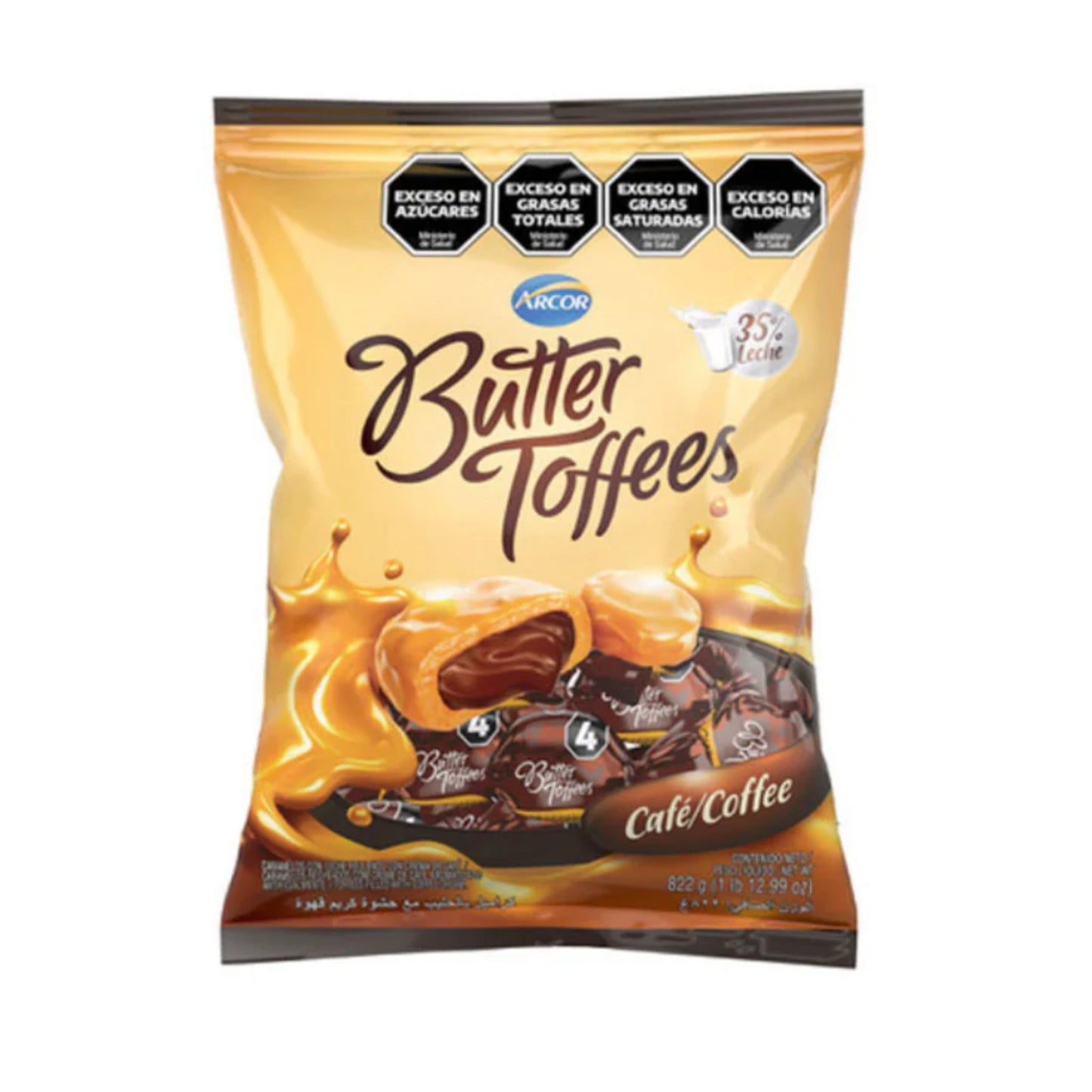 Caramelos Butter Toffees Café 822 G