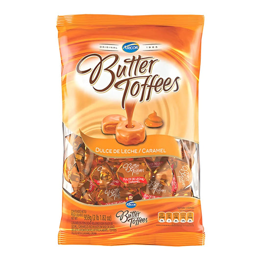 Caramelos Butter Toffees Dulce De Leche 822 G