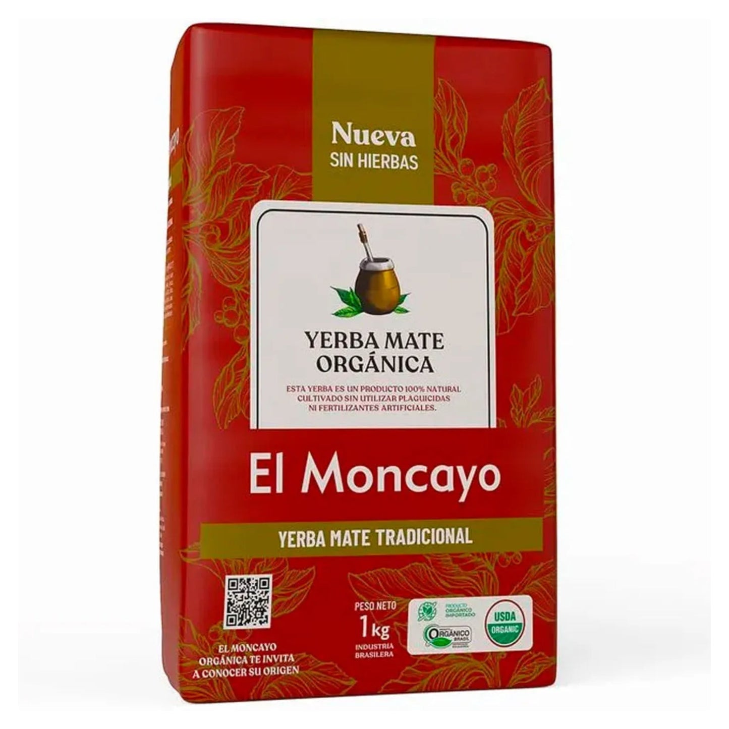 Yerba Mate Orgánica El Moncayo 1 Kg