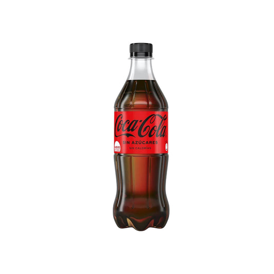 Coca Cola Sin Azucar 600 Ml