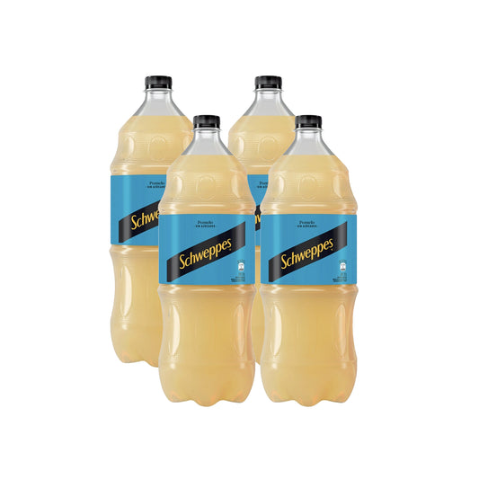 Schweppes Pomelo Sin Azucar 3 L 4 Unidades