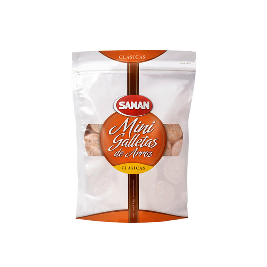 Galleta De Arroz Integral Saman Mini 150 G Clásica