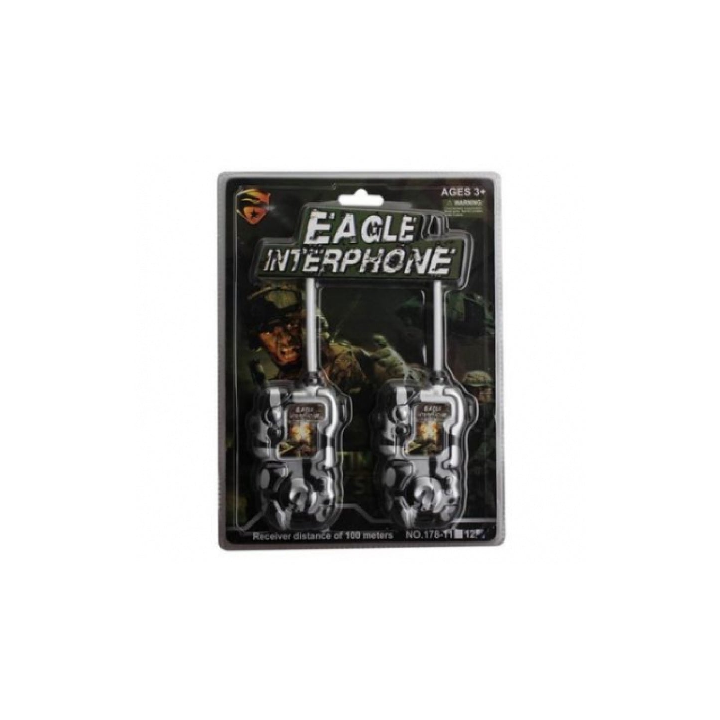 Walkie Talkie Camuflado 7 X 14 Cm