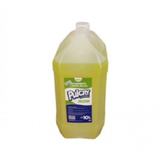 Detergente Con Limón Pulcry 10 L