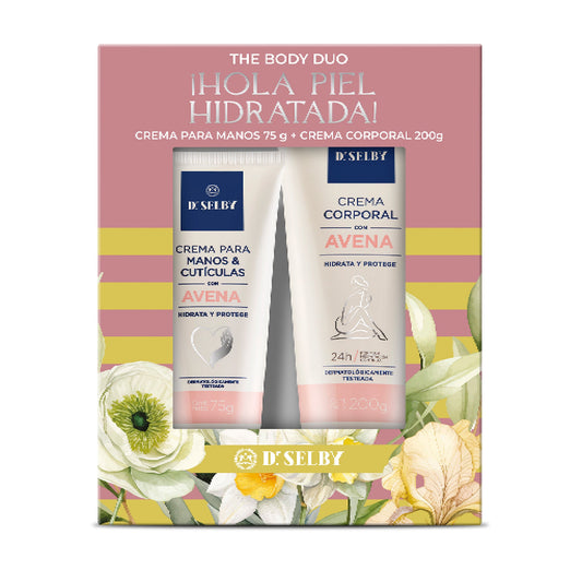 Gift Box Dr. Selby Avena Crema Manos 75 G + Crema Corporal 200 G