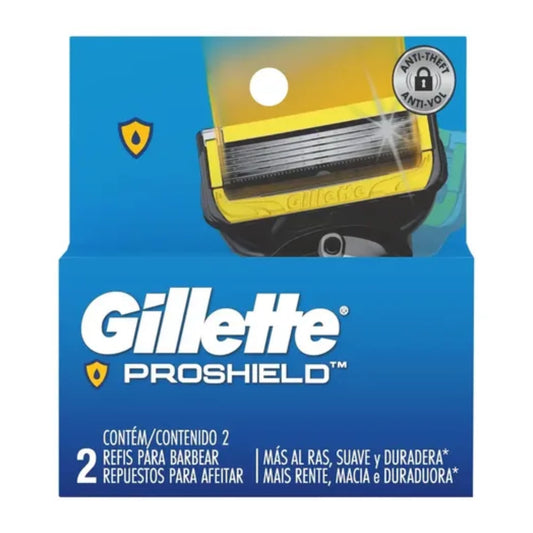 Repuesto Gillette Fusion Proshield 2 Unidades