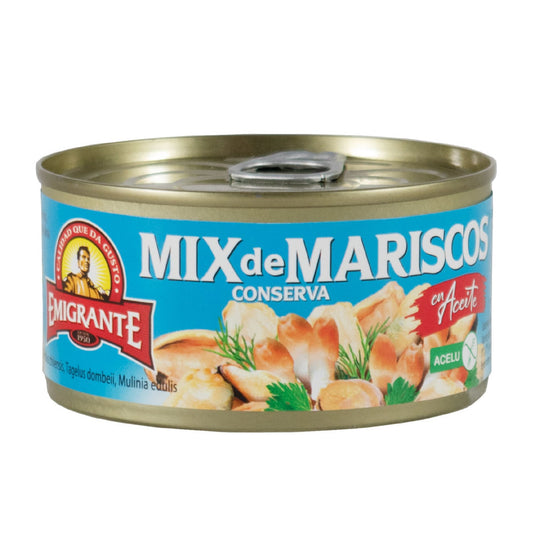 Mix De Mariscos En Aceite Emigrante 190 G