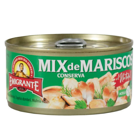 Mix De Mariscos Al Natural Emigrante 190 G