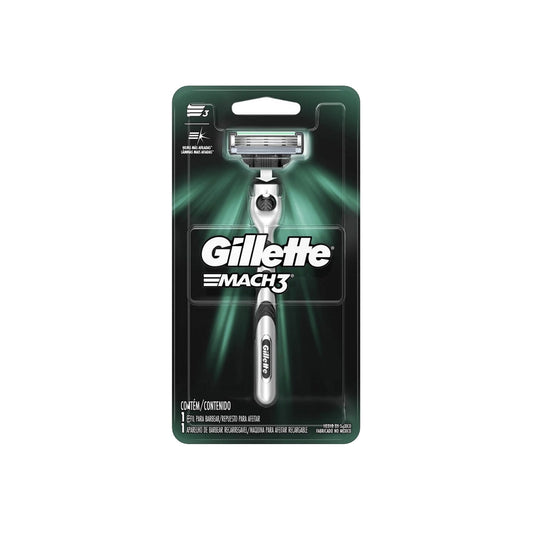 Afeitadora Gillette Mach 3 + 1 Repuesto