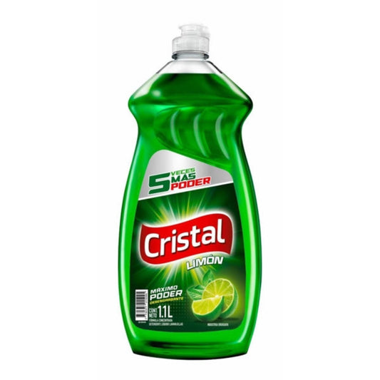 Detergente Cristal Concentrado Limón 1.1 L