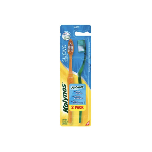 Cepillo Dental Kolynos Suave Pack X 2 Suace