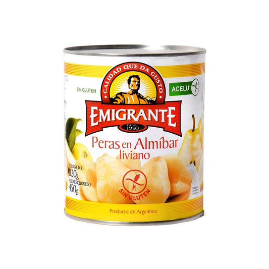 Peras En Almibar Emigrante Lata 820 G