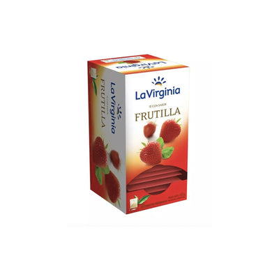 Te La Virginia 20 Saquitos Frutilla