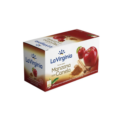 Te La Virginia 20 Saquitos Manzana Con Canela