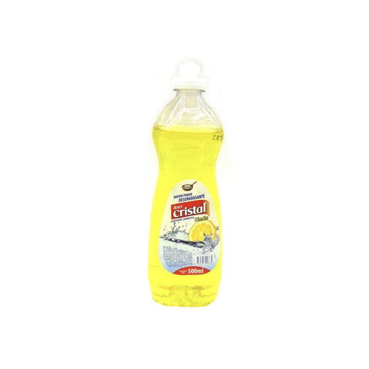 Detergente Lavavajilla Cristal Limón 500 Ml