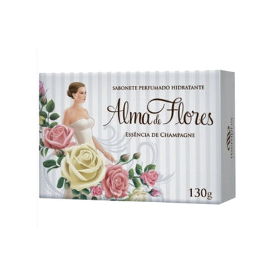 Jabón Alma De Flores Flores Blancas 130 G
