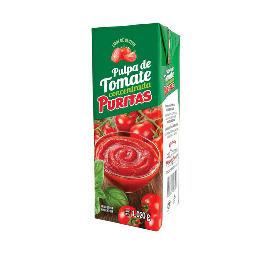 Pulpa De Tomate Concentrada Puritas Sin Tacc 1020 G